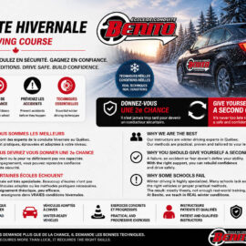 Cours de conduite hivernale - Winter Driving Course